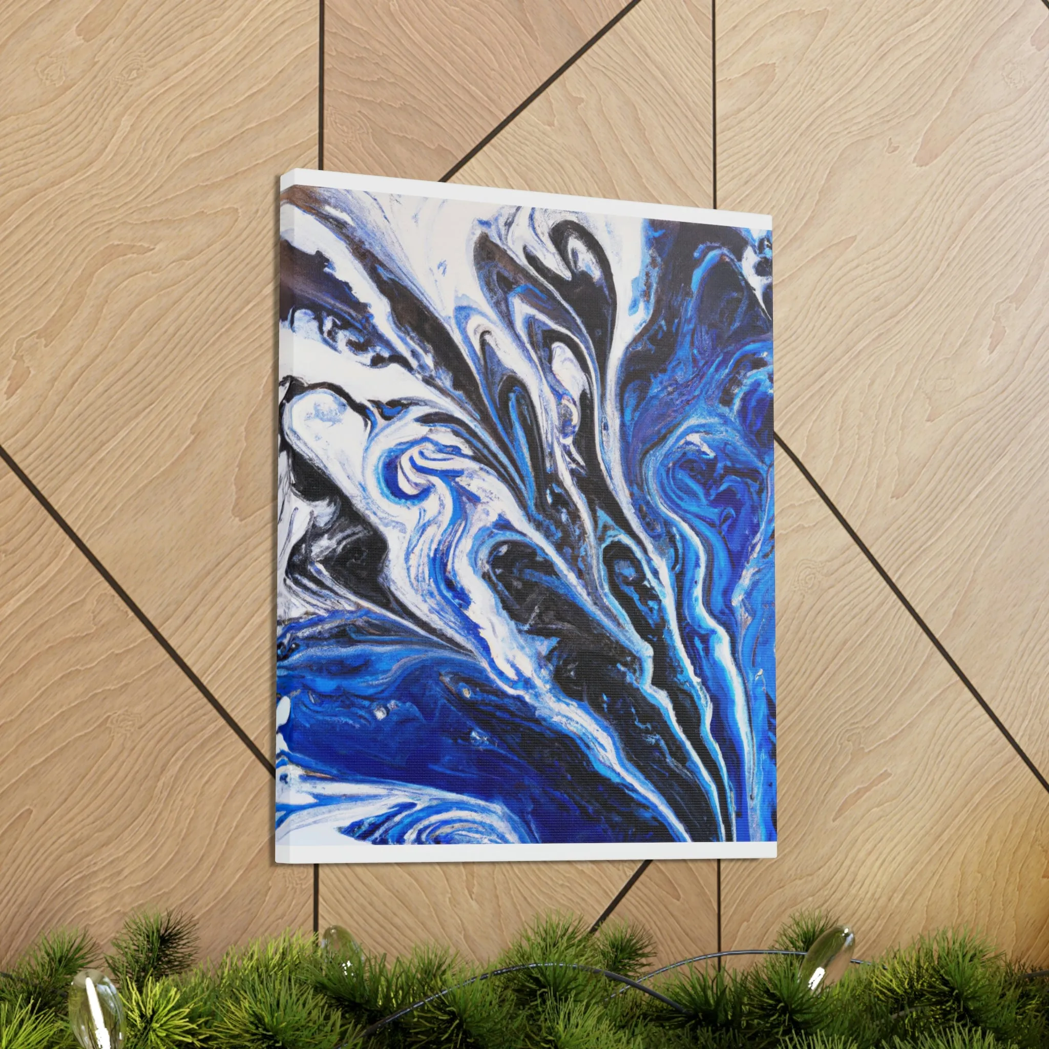Mystic Azure. - Canvas