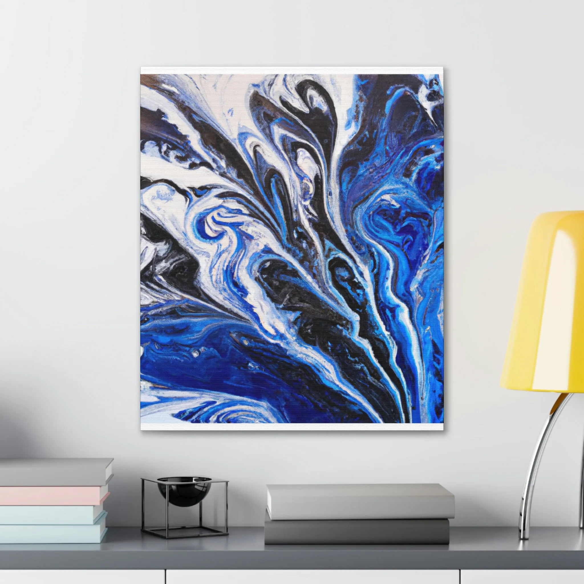 Mystic Azure. - Canvas