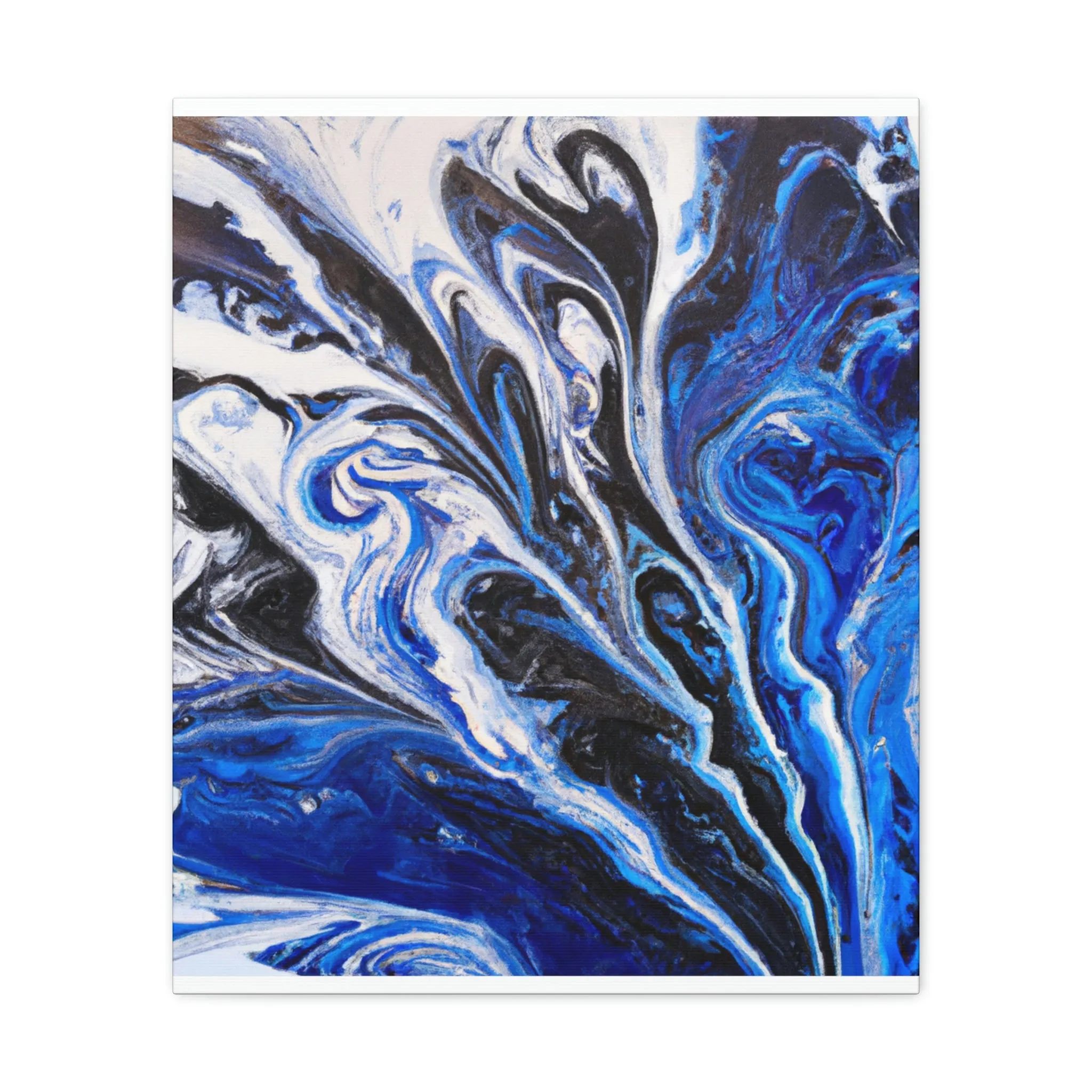 Mystic Azure. - Canvas