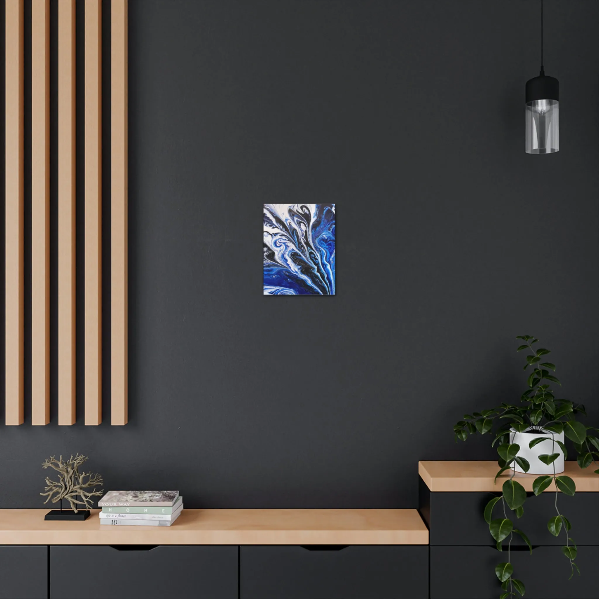 Mystic Azure. - Canvas