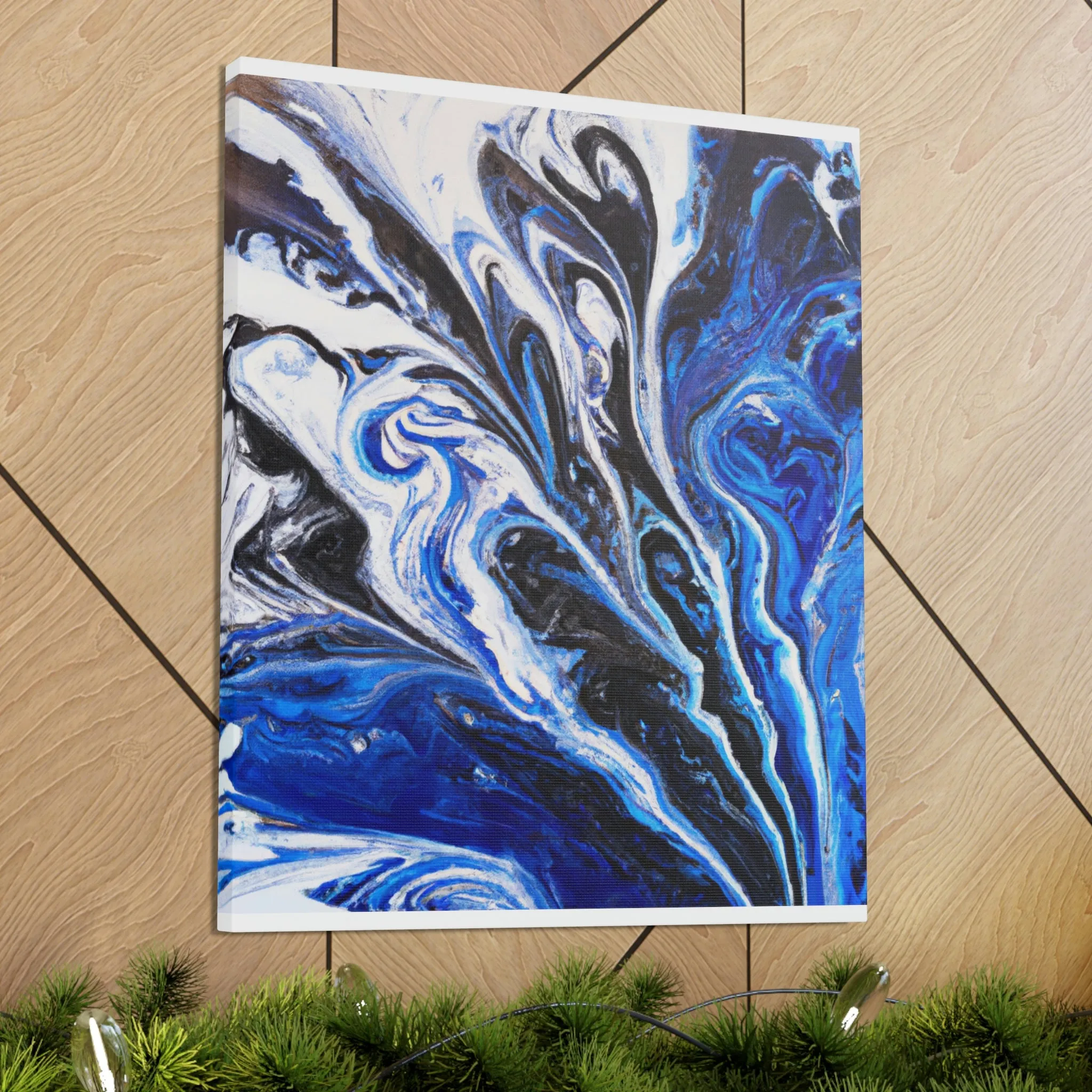 Mystic Azure. - Canvas