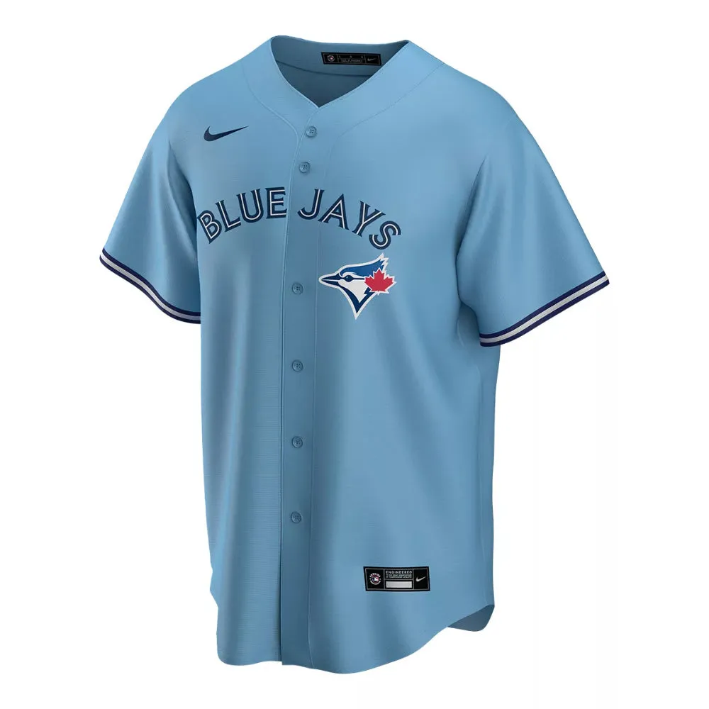 NIKE TORONTO BLUE JAYS BO BICHETTE OFFICIAL REPLICA ALTERNATE BABY BLUE JERSEY