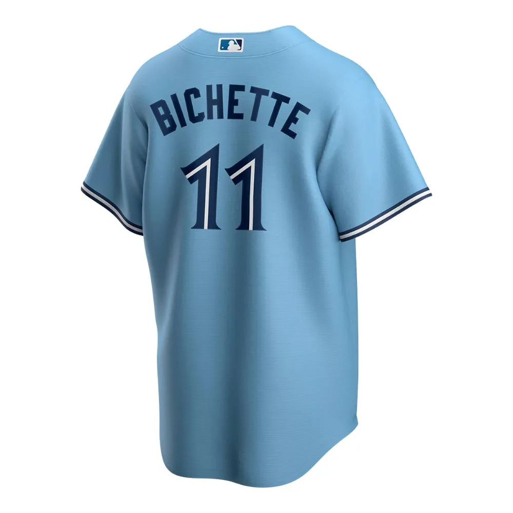 NIKE TORONTO BLUE JAYS BO BICHETTE OFFICIAL REPLICA ALTERNATE BABY BLUE JERSEY