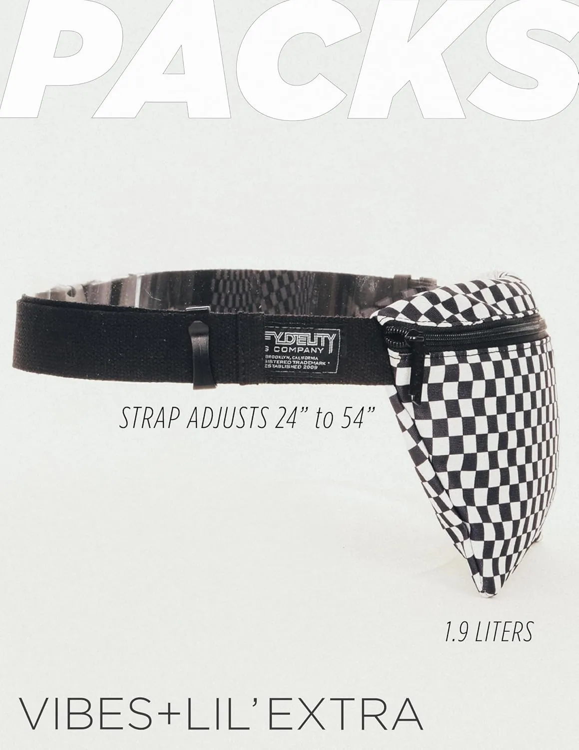 Plus Size Checkered Fanny Packs for Women  Large Black and White Checkered Crossbody Bags for Women | USE: 90s Rave Checkered Belt Bag, 80s Festival Fanny Pack, Mens Travel Waist or Bum Bag