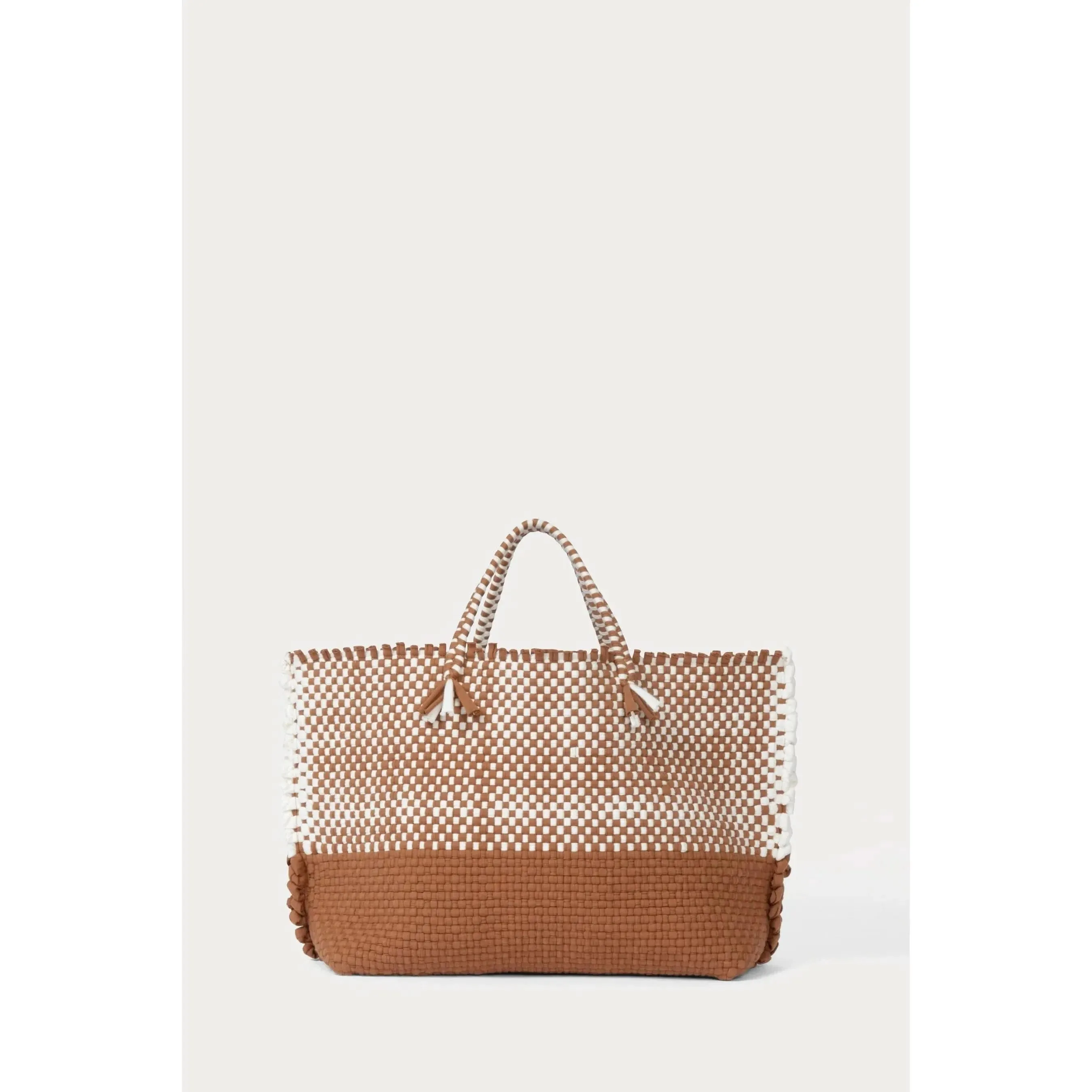 Rachel Comey Cadiz Colorblock Tote in Caramel
