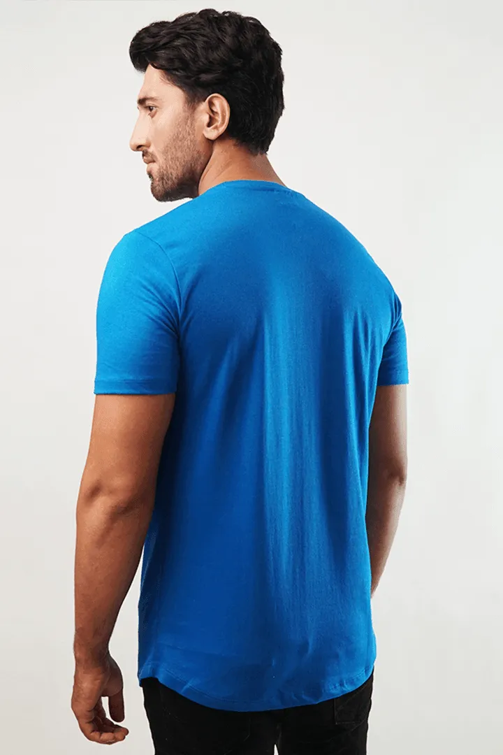Royal Crew Neck T-Shirt - Royal Blue