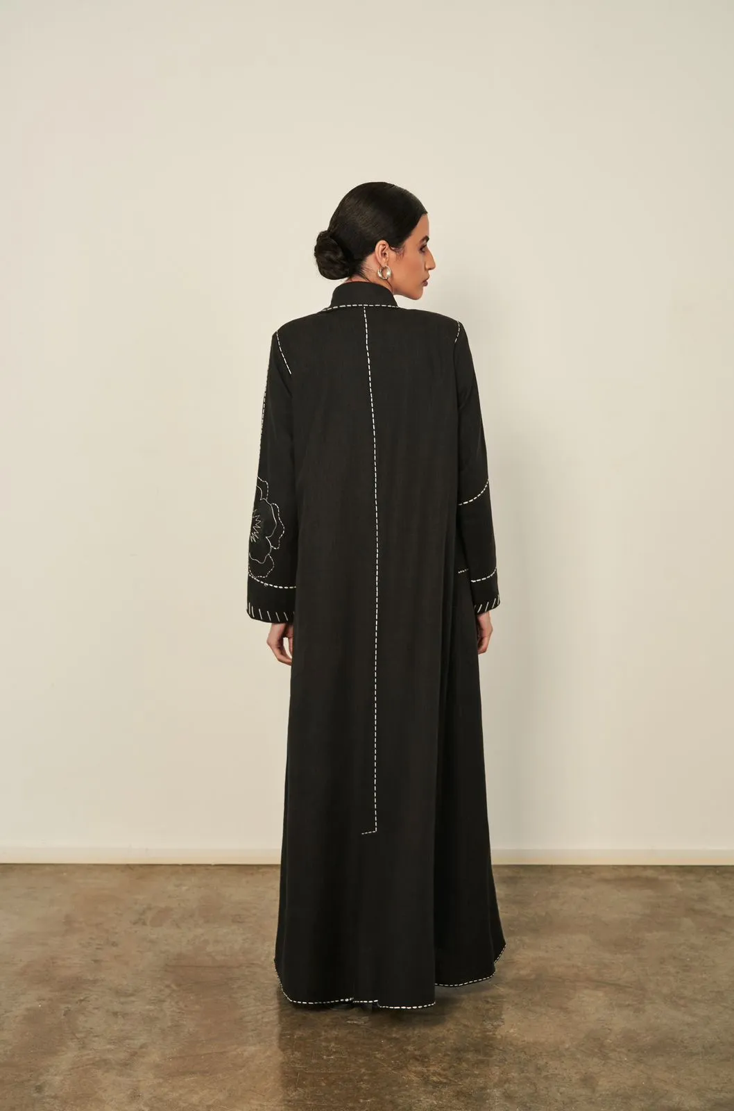 SA016-BK ABAYA