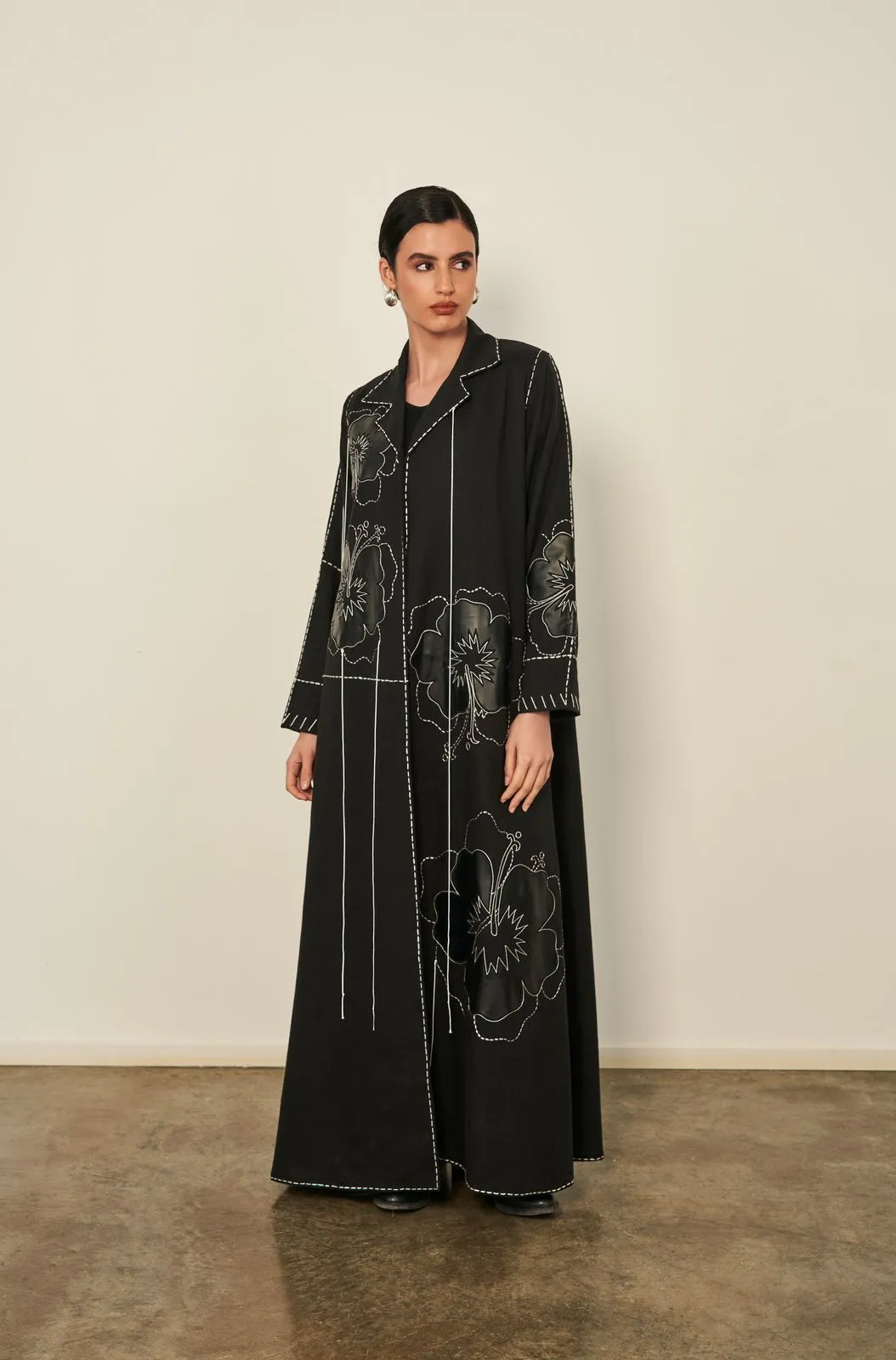 SA016-BK ABAYA