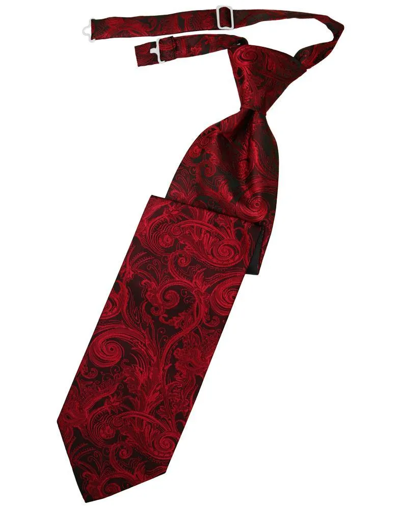 Scarlet Tapestry Necktie