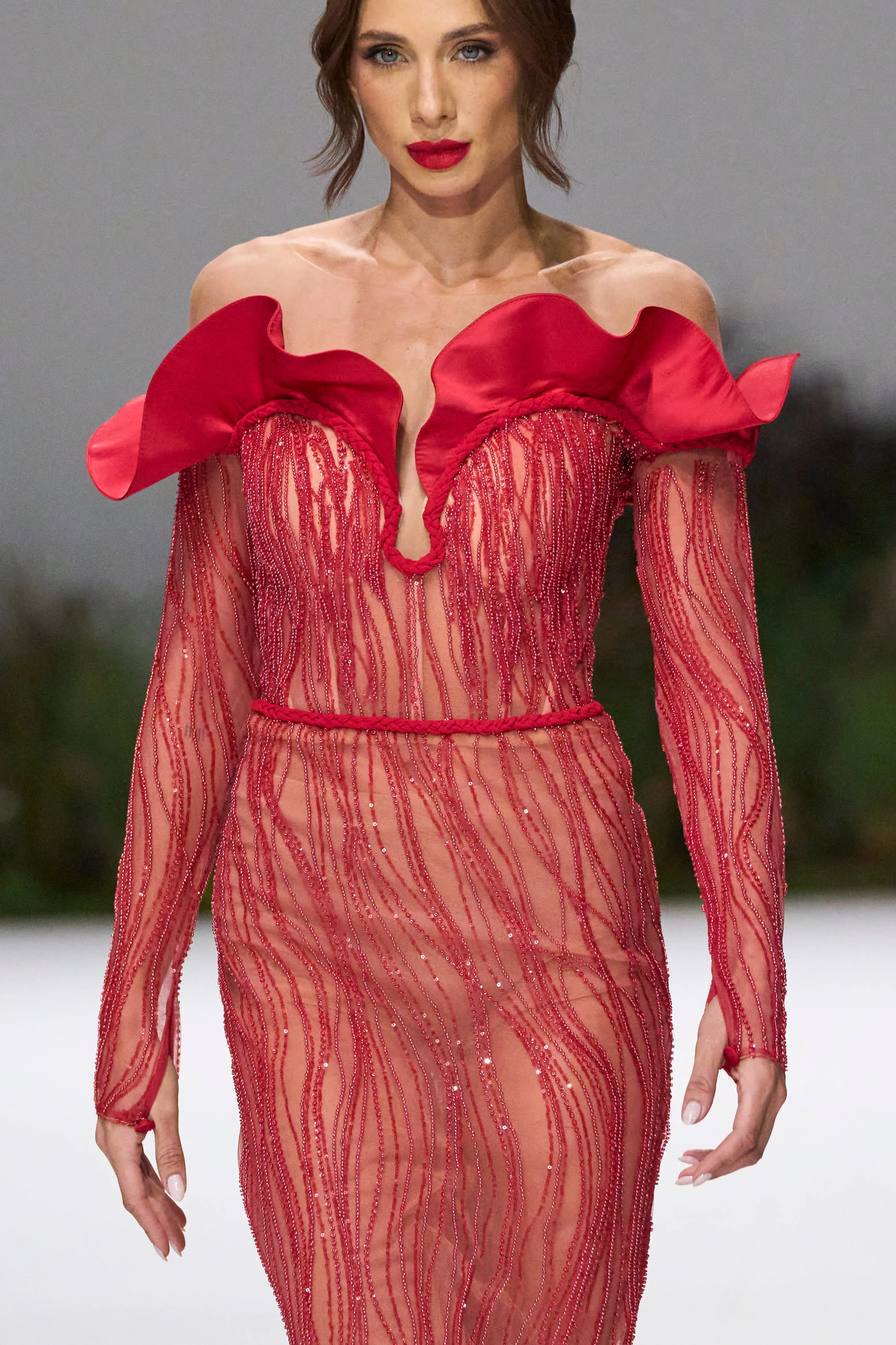 Scarlet Wave Dress