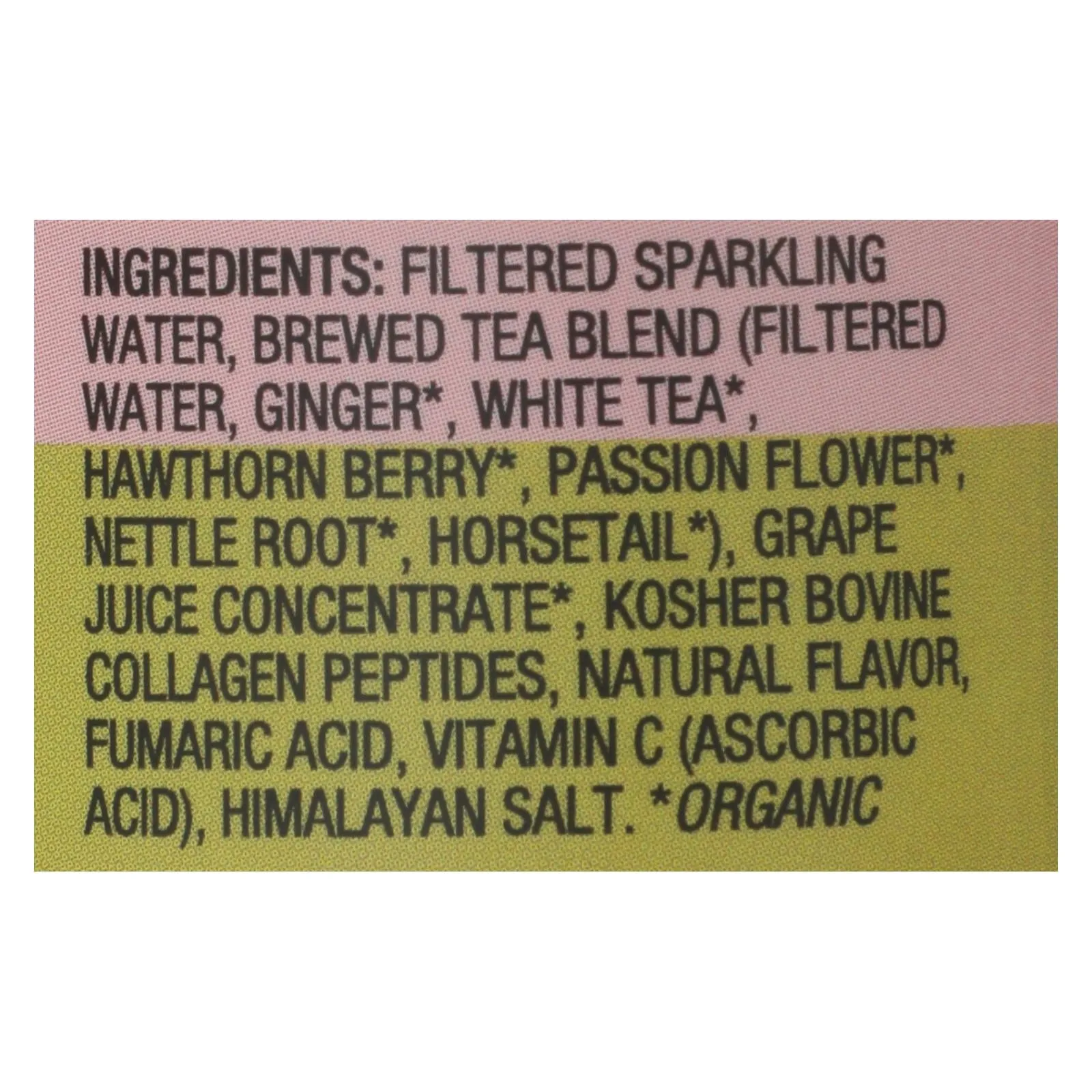 Skin-Te Effervescent Cologn Tea with White Ginger, 12 Pack x 12 Fl Oz