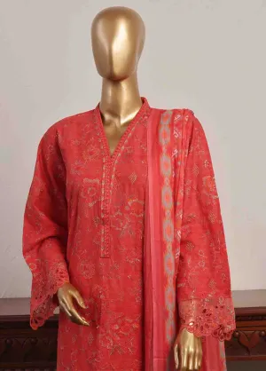 SM-CKC-082 C-3 Piece Chikankari Stitched Suit