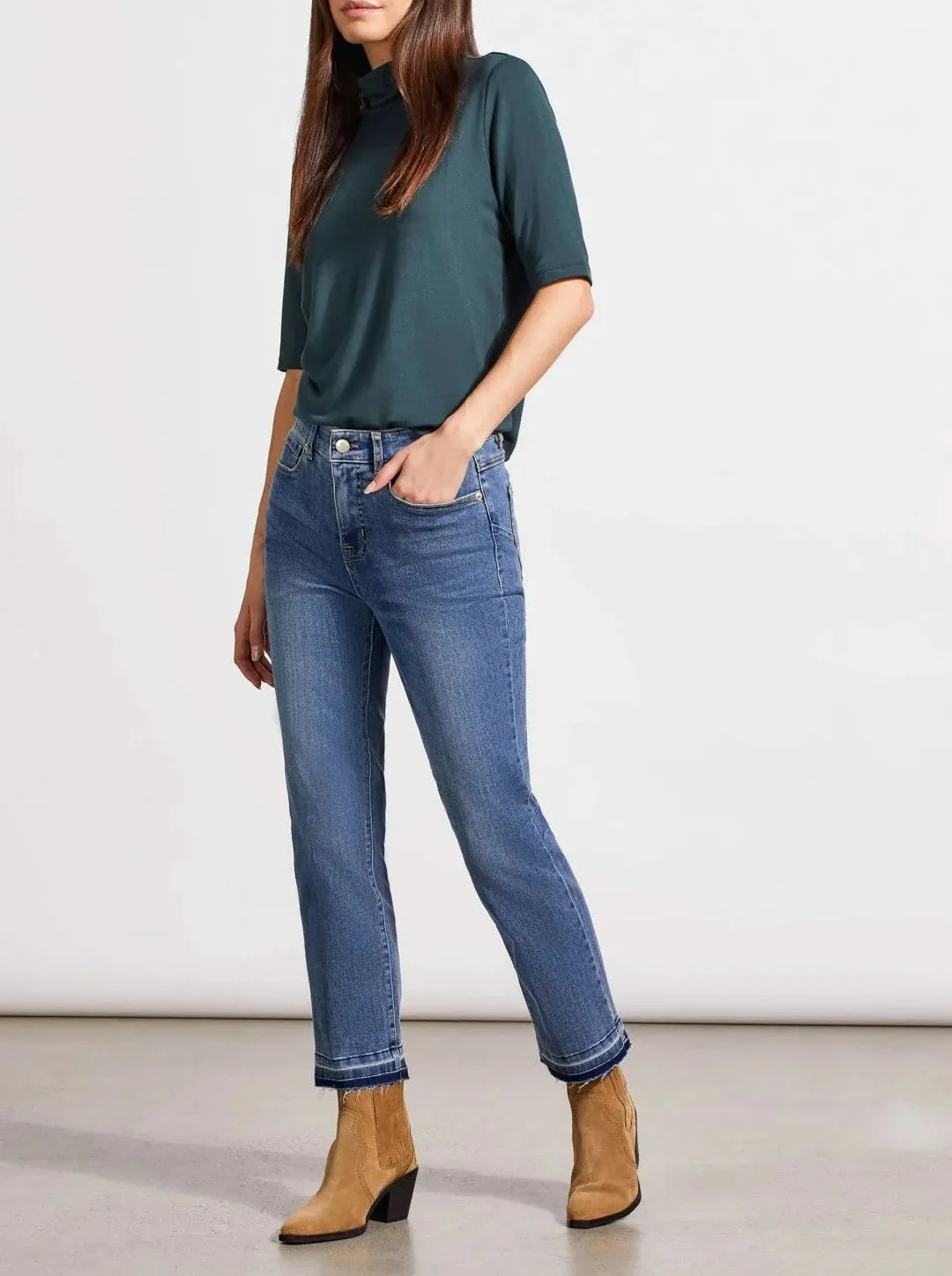 Sophia Curvy Micro Flare Jeans