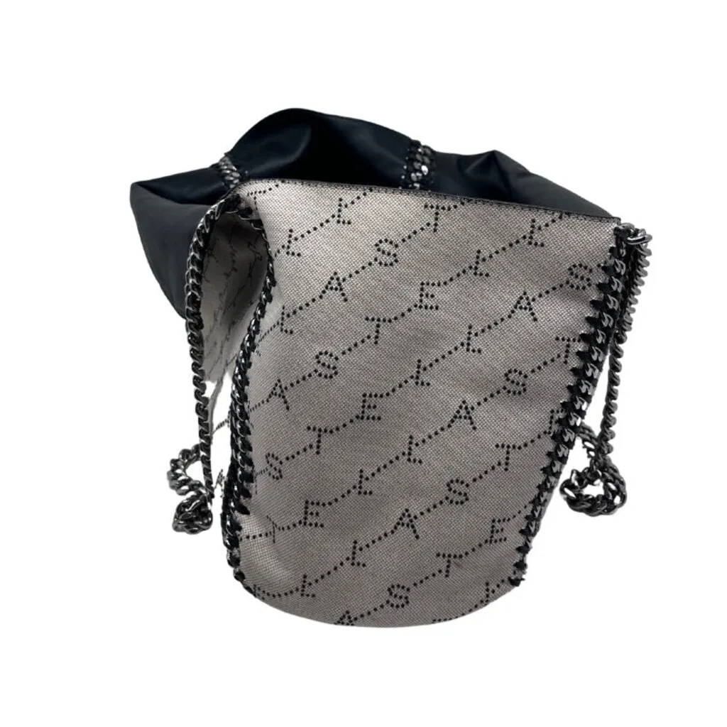 Stella McCartney Monogram Falabella Reversible Canvas Tote