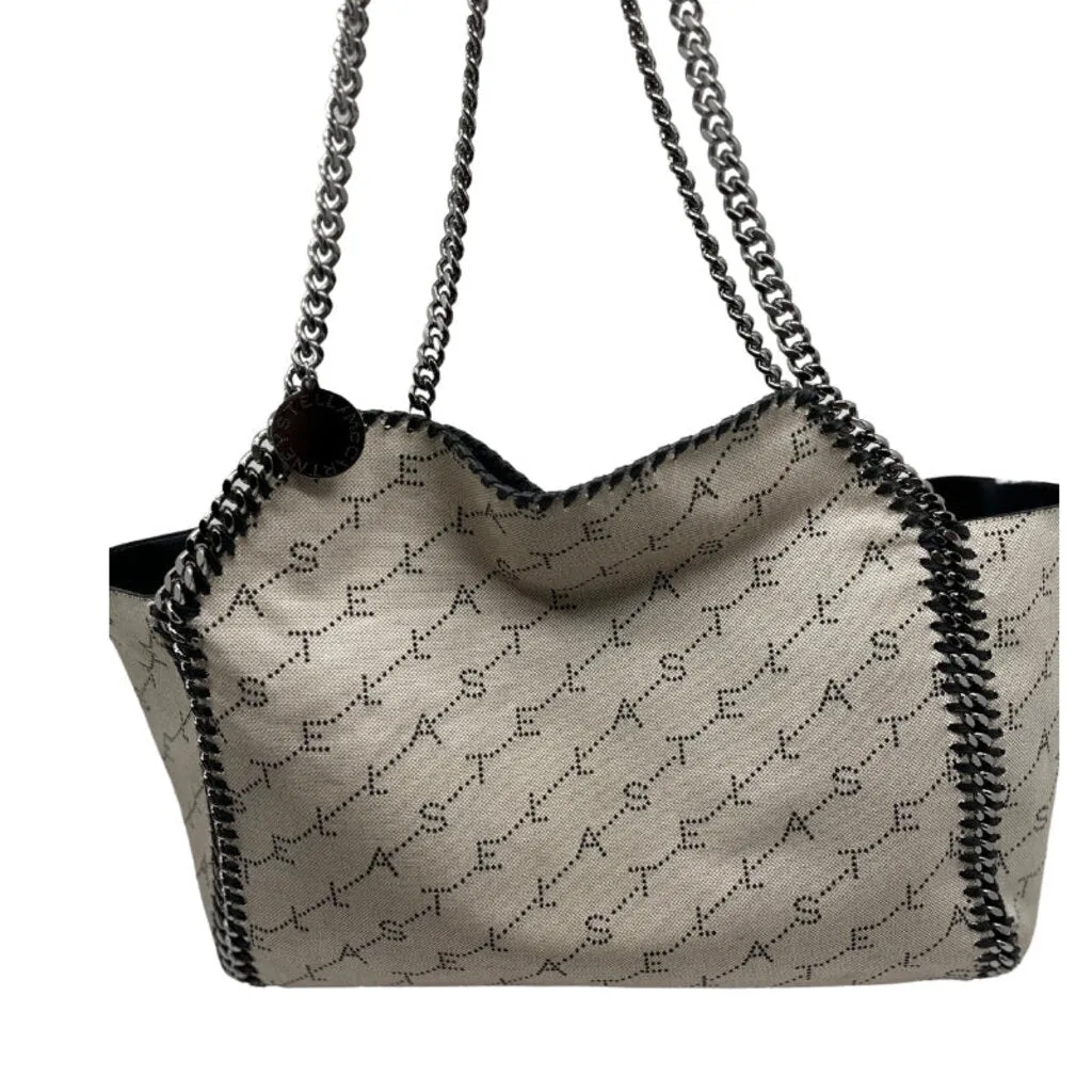 Stella McCartney Monogram Falabella Reversible Canvas Tote