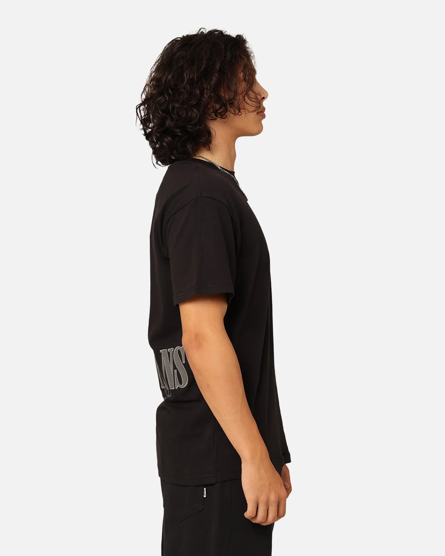 Tommy Jeans Relaxed Tonal Linear T-Shirt Black
