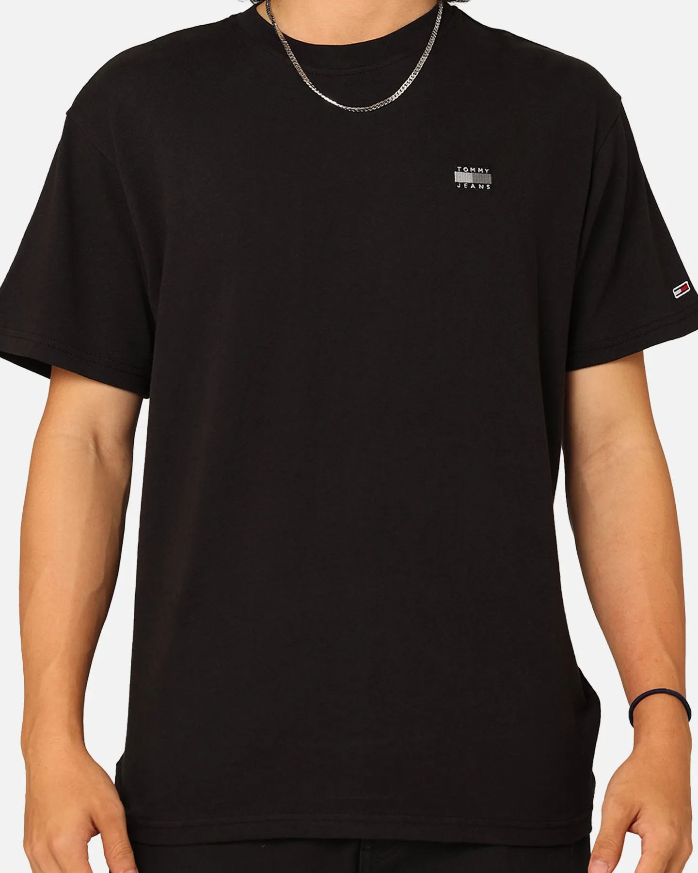 Tommy Jeans Relaxed Tonal Linear T-Shirt Black