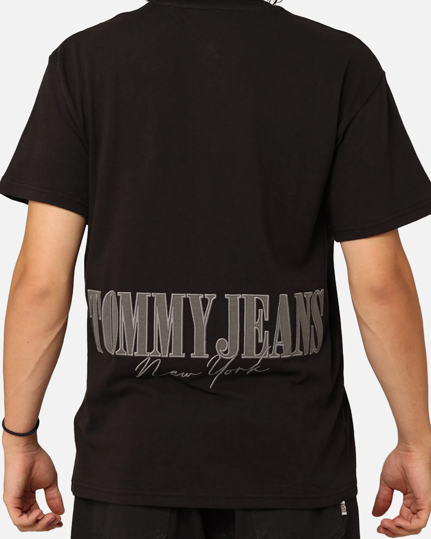 Tommy Jeans Relaxed Tonal Linear T-Shirt Black