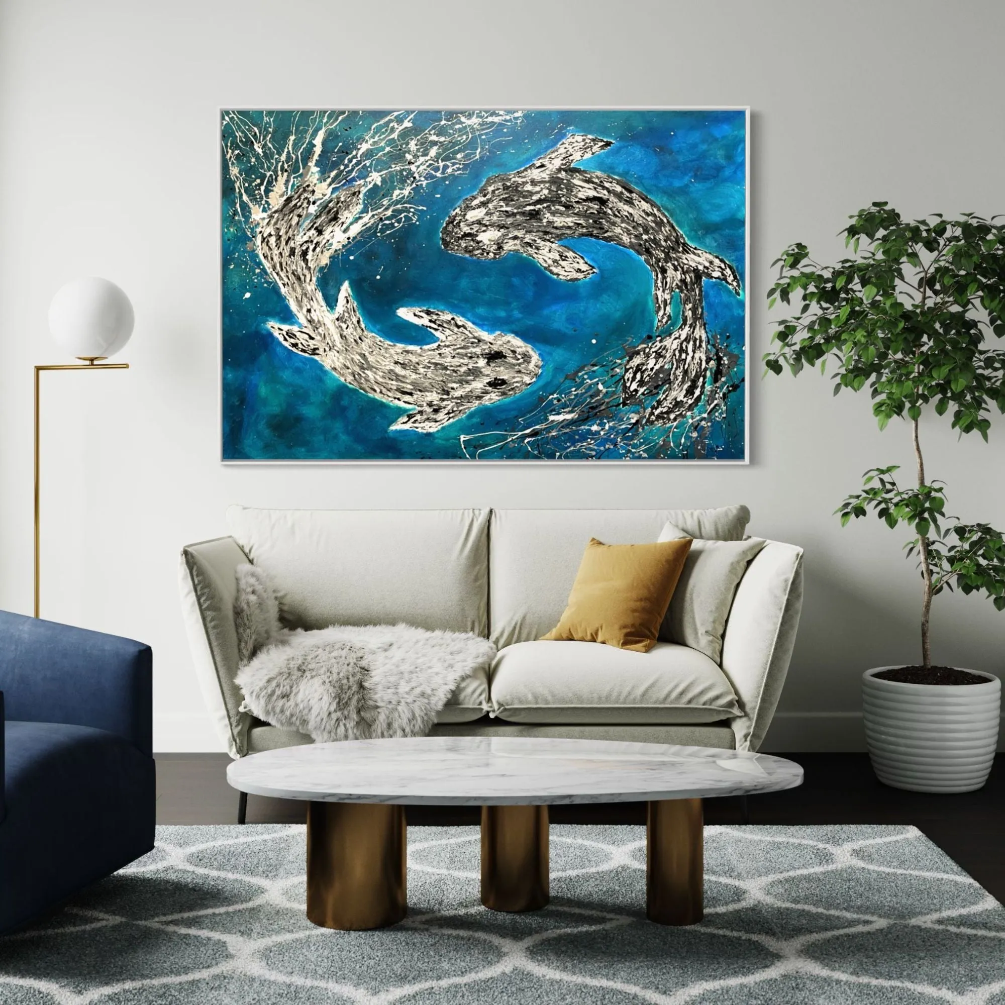 Tote Bag - HARMONY OF KOI