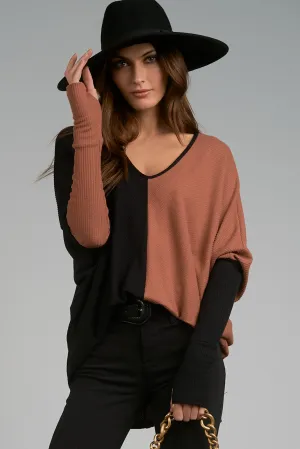 Two Toned Sweater