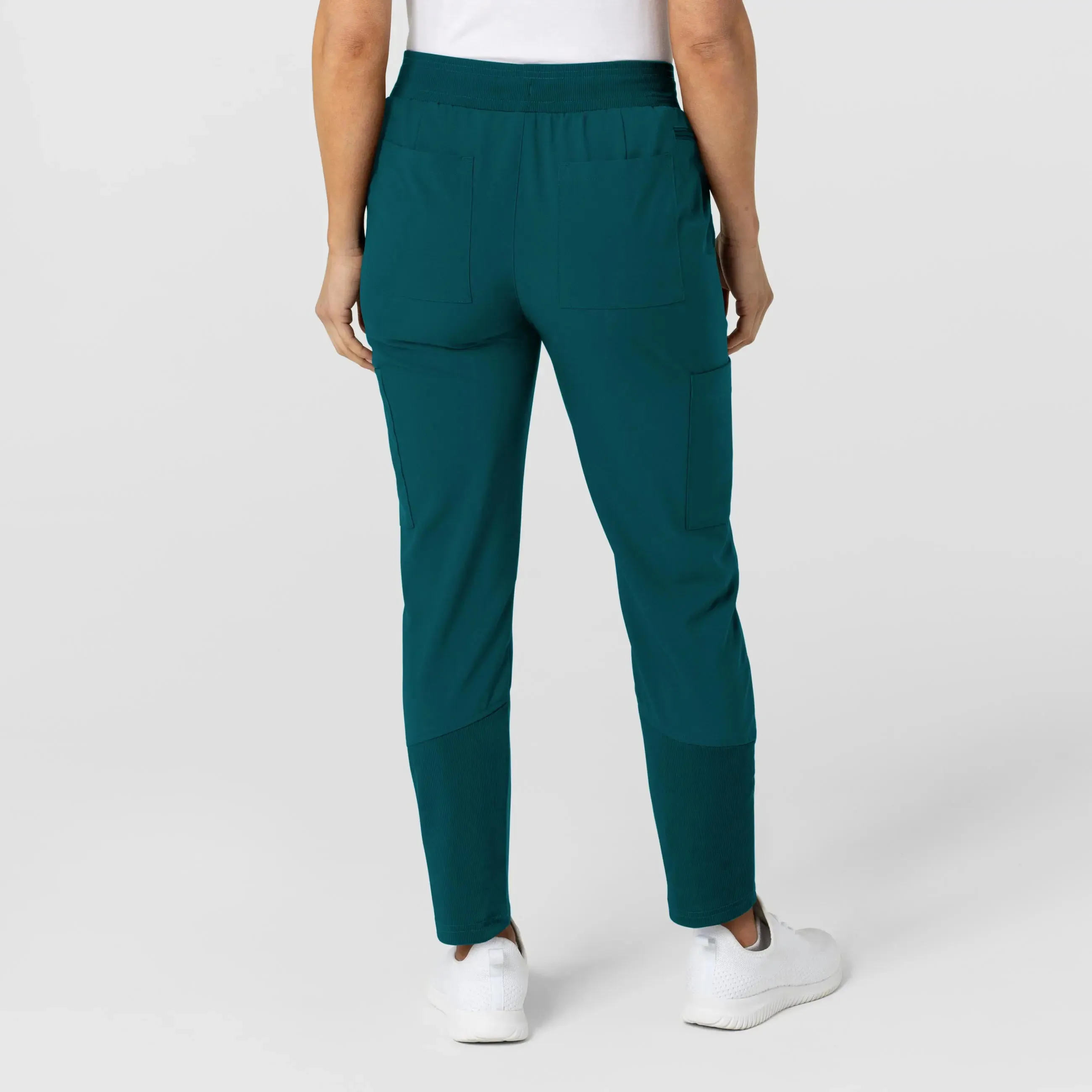 Wink Women's Flex-n-Reach Track Scrub Pant - Caribbean Blue